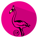 The fun's started and you've got a leg up on the competition! Fun Flamingo