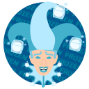 Feeling a little ICE-olated? You've been FROZEN by The Prankster April Fools Munzee! Cold-Hearted