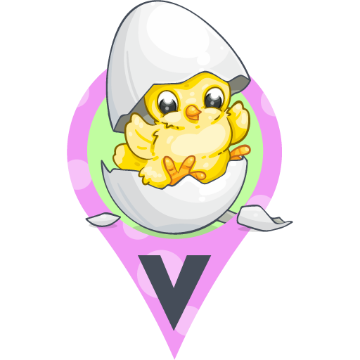 Hatched White Egg