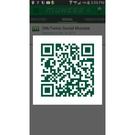 Munzee. 21st Century Scavenger Hunt. Munzee Details 2McTwins Social